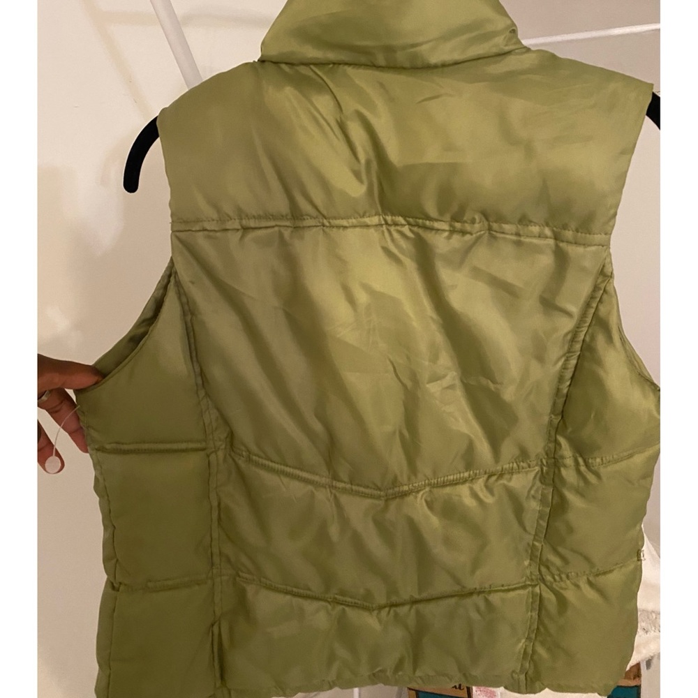 sage green vest - Picture 4 of 4